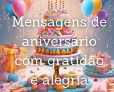 Celebre com Alegria: Mensagens de Aniversário Cheias de Gratidão 🎉🎂 3